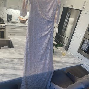 Elegant Lace Evening Gown